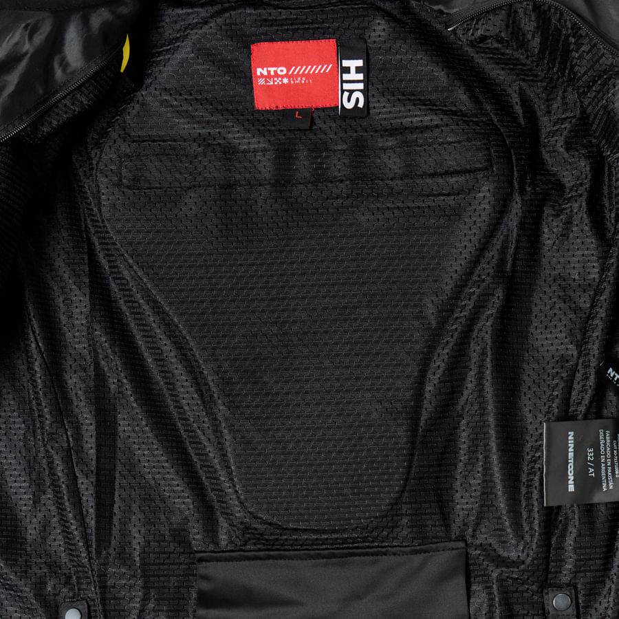 Campera Cordura NTO City Evo Mujer Negra